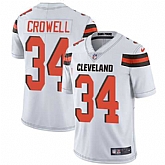 Nike Cleveland Browns #34 Isaiah Crowell White NFL Vapor Untouchable Limited Jersey,baseball caps,new era cap wholesale,wholesale hats